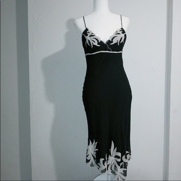 BCBGMaxAzria Dresses & Skirts - BCBG MAXAZRIA SILK SLIP DRESS with ADJUST STRAPS